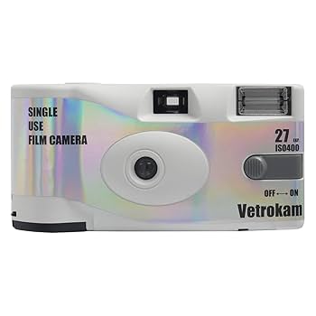 カメラ！　沖縄オリオンビール缶　フイルムフラッシュ付きカメラ Amazon | Vetrokam SUC-NB400/27レンズ付きフィルム 丸ひも
